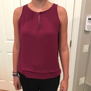 Plum Ann Taylor tank.